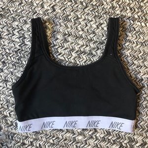 Black Nike U-Back Sports Bra